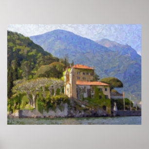 Affiche Villa Balbianello, Lac de Côme