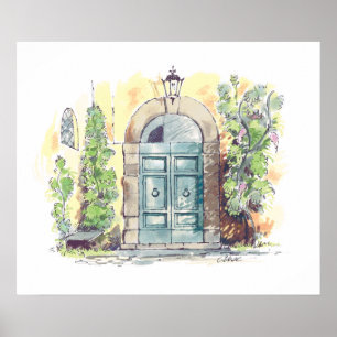 Affiche Villa Door Florence