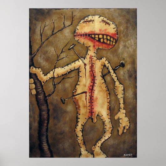 Affiche "Ville Voodoo #11" Angry Johnny (Devant)