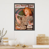Affiche vintage Alphonse Mucha Publicité pour parf (Cuisine)