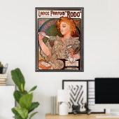 Affiche vintage Alphonse Mucha Publicité pour parf (Bureau à domicile)