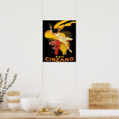 Affiche Vintage Asti Cinzano par Cappiello (Cuisine)