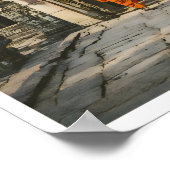 Affiche vintage au Cambodge (Coin)