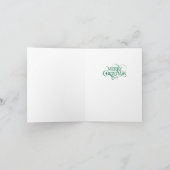 affiche vintage Carte de vacances pliée (Intérieur)