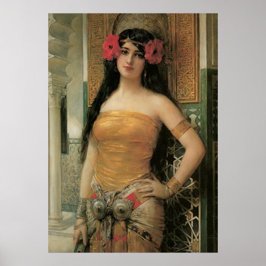 Affiche vintage de Belle (Devant)