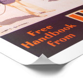 Affiche vintage de Brighton Travel (Coin)