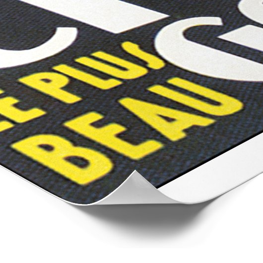 Affiche vintage de golf Alpin (Coin)