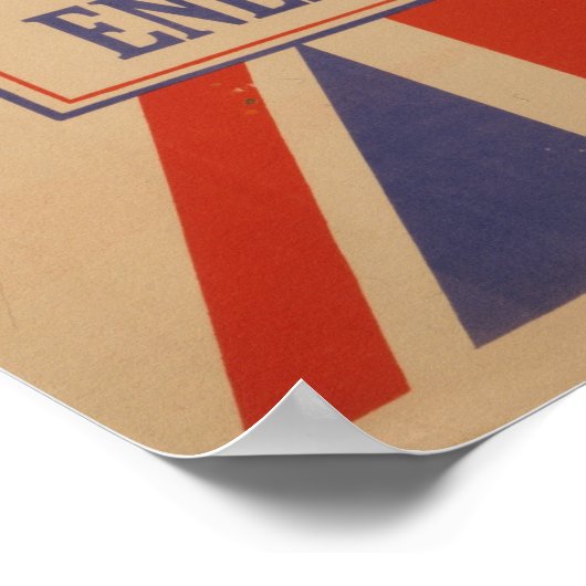 Affiche vintage de l'enrôlement britannique (Coin)