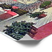 Affiche vintage de l'exposition de Londres (Coin)