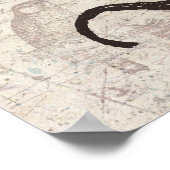 Affiche vintage de moustaches (Coin)