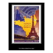 Affiche Vintage de Paris