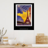 Affiche Vintage de Paris (Cuisine)