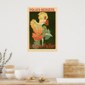 Affiche vintage des Folies-Bergere (Cuisine)