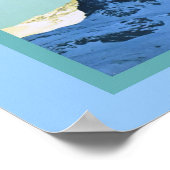 affiche vintage des sports d'hiver (Coin)