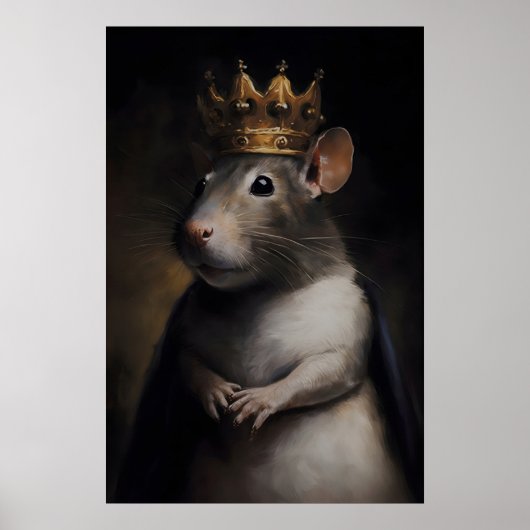 Affiche vintage du roi des rats, impression d'affi (Devant)
