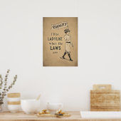 Affiche Vintage Égalité | Féminisme Suffragette (Cuisine)