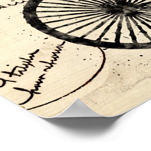 Affiche vintage en français (Coin)