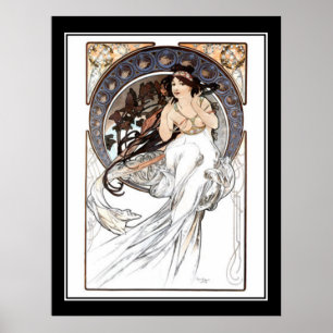 Affiche vintage française Alphonse Mucha
