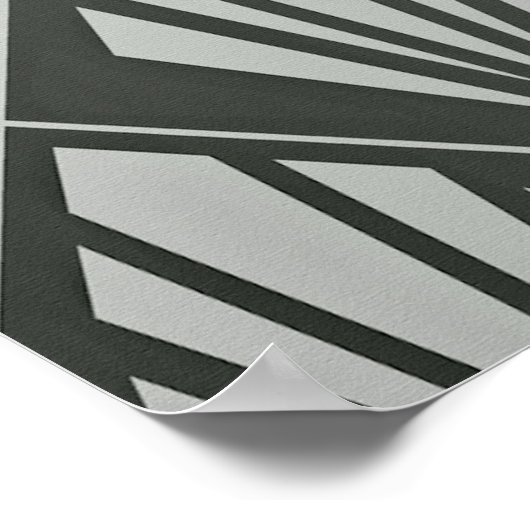 Affiche vintage garçonne (Coin)