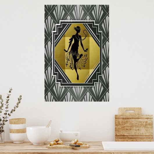 Affiche vintage garçonne (Cuisine)