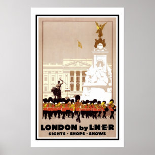 Affiche vintage Londres par L.N.E.R