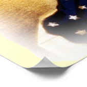 Affiche Vintage patriotique "toujours virulente" (Coin)