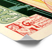 Affiche Vintage Rétro Absinthe Robette (Coin)