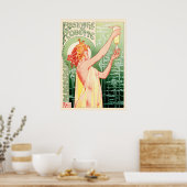 Affiche Vintage Rétro Absinthe Robette (Cuisine)