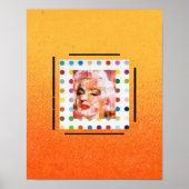 affiche vintage style Peter Max (Devant)