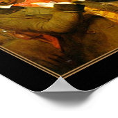 Affiche Vintage The Bone Player 2 (Coin)