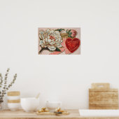 Affiche vintage Valentine (Cuisine)