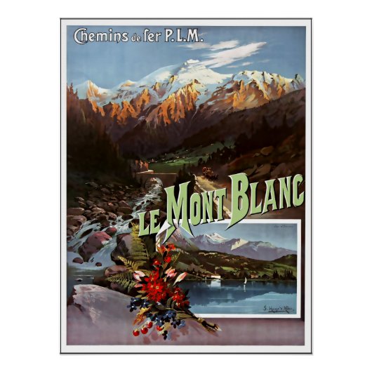 Affiche Vintage voyage (Devant)