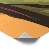 Affiche Vintage voyage Albanie (Coin)