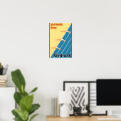 Affiche Vintage voyage Australie (Bureau à domicile)