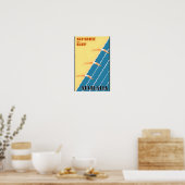 Affiche Vintage voyage Australie (Cuisine)