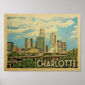 Affiche Vintage voyage Charlotte (Devant)