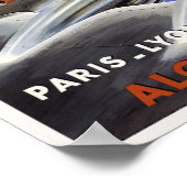 Affiche Vintage voyage d'Algérie (Coin)