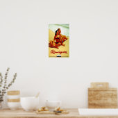 Affiche Vintage voyage d'Angleterre restaurée (Cuisine)