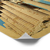 Affiche Vintage voyage d'Athènes (Coin)