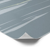 Affiche Vintage voyage de l'Alaska (Coin)