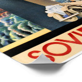 Affiche Vintage voyage de l'Arménie soviétique res (Coin)