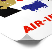 Affiche Vintage voyage de Sydney restaurée (Coin)