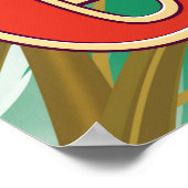 Affiche Vintage voyage du Canada (Coin)