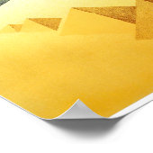 Affiche Vintage voyage égyptienne restaurée (Coin)