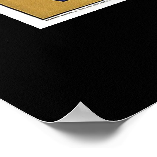 Affiche Vintage voyage en Inde (Coin)