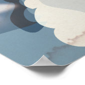 Affiche Vintage voyage islandaise (Coin)