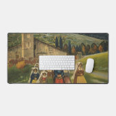 Affiche Vintage voyage Pour Les Abruzzes, Italie. (Clavier et souris)