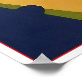 Affiche Vintage voyage Travel Italia (Coin)