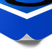 Affiche Vintage voyage "Visite Cuba" (Coin)