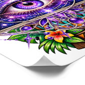 Affiche Violet Lunar Eye (Coin)